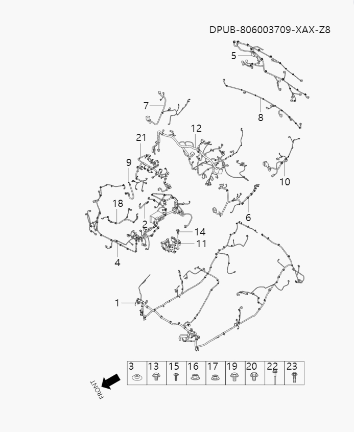 Wire harness system6-17