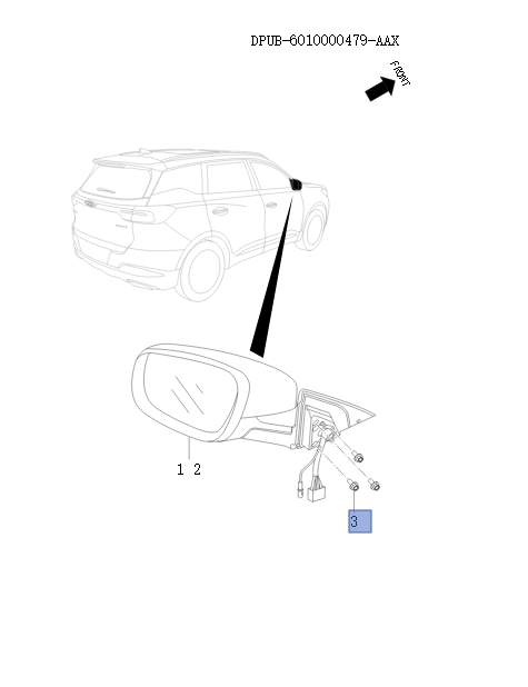 Exterior mirror    90