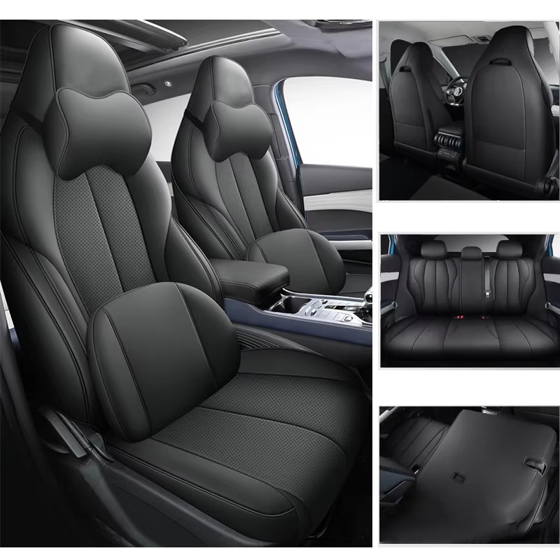 BYD Atto 3 EV Car Leather Seat Cover Front and Rear Split