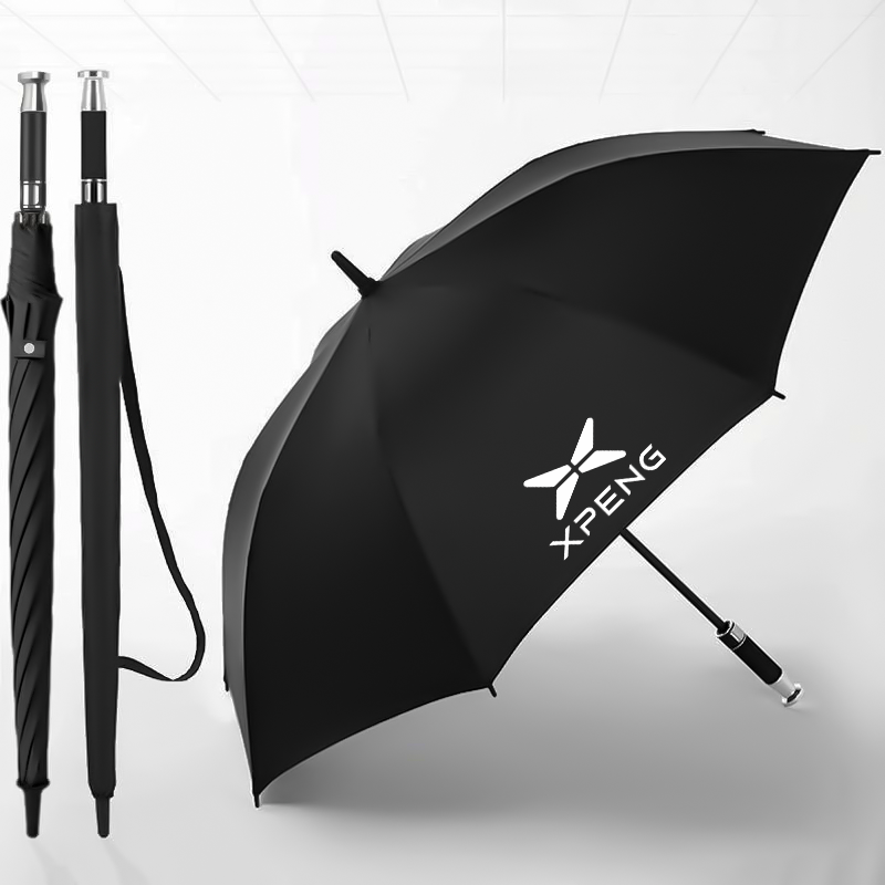 Suitable for Xiaopeng G6 G7 G9 P7 2023-2025 Models Automatic Long-handled Folding Windproof Umbrella Car Interior Accessories