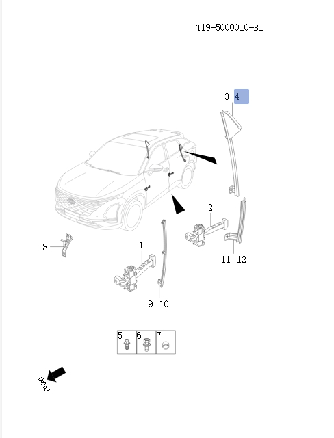 Vehicle body accessory assembly    82