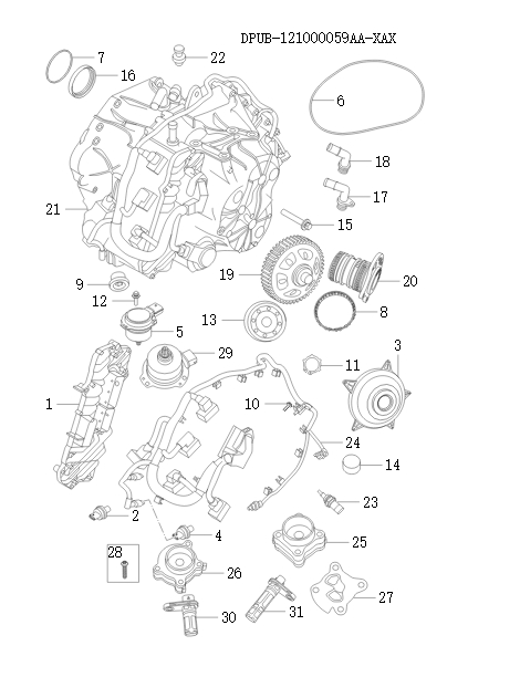 Automatic transmission assembly      105