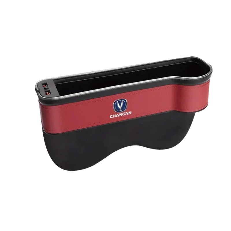 Changan Cs55 Plus 2022-2023 Microfiber Cortex Car Seat Crevice Storage Box Multi Ribbon Ambient Light Auto Interior Accessories