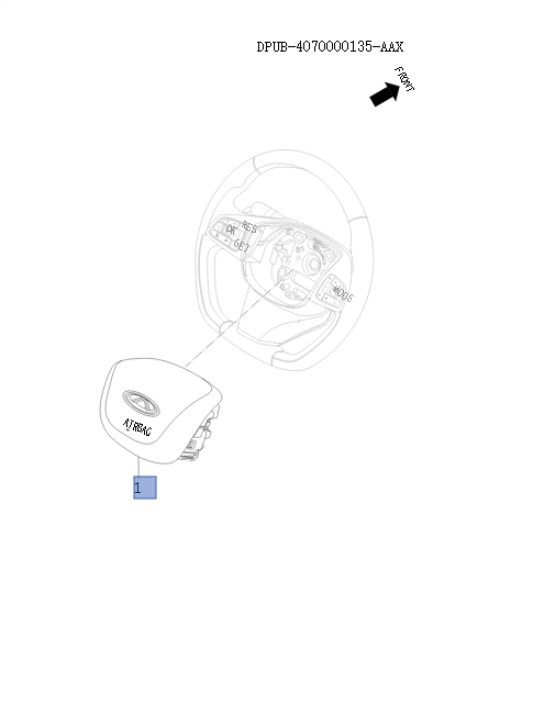 Driver airbag assembly    13