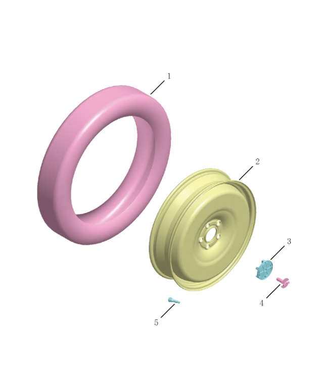 Spare wheel4025