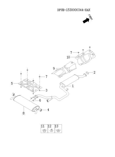 Exhaust cold end    69