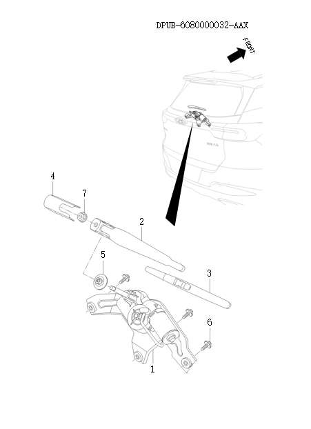 Rear wiper system    26