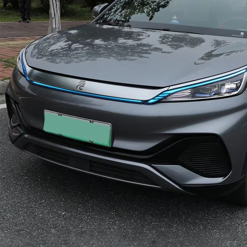 BYD Atto 3 22-25 models car hood sticker light eyebrow