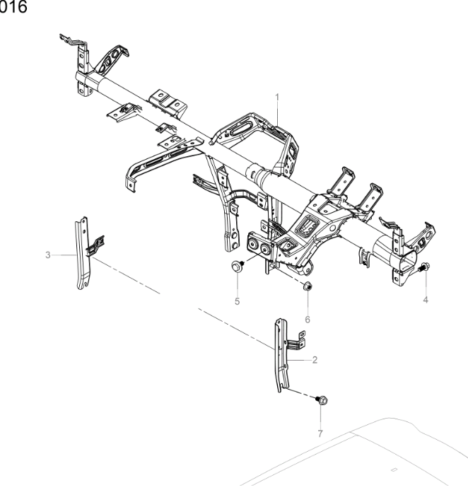 SC3E-05016 Pipe Beam