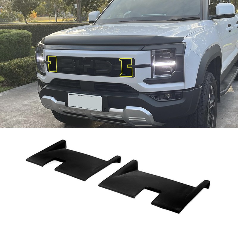 BYD Shark 6 Grille side panel blackened sticker cover 3D