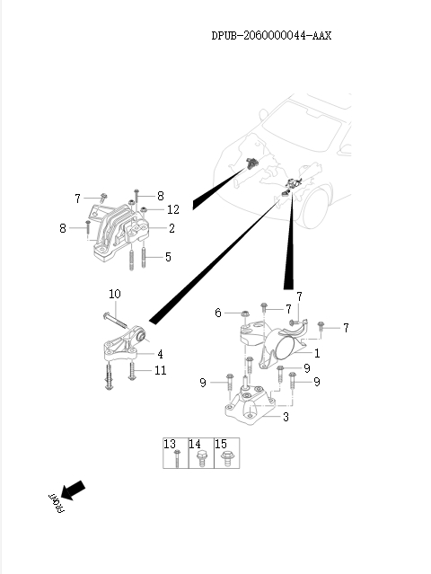 powertrain mounting system    19