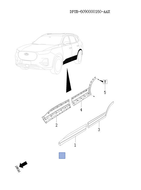Side door decorative components   117