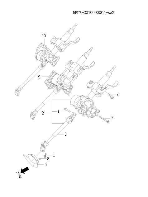 Steering column system  86