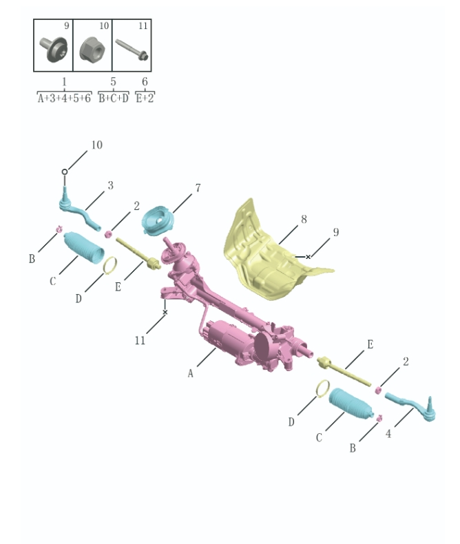 Steering gear4036