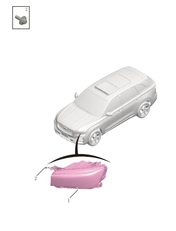 front combination lamp7051