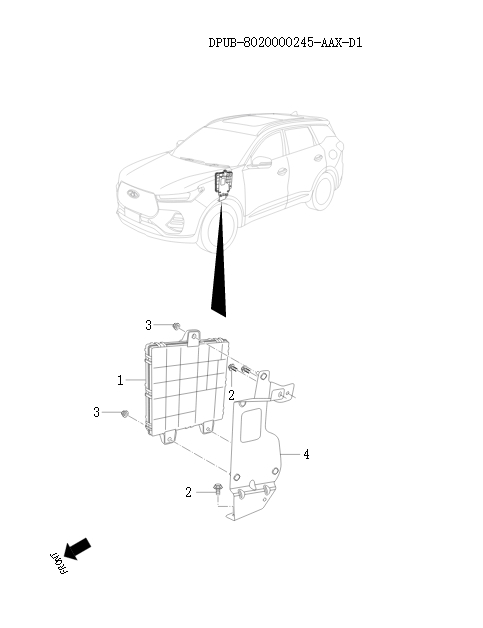 Vehicle body control system   20
