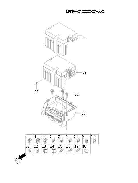 power distribution unit   61