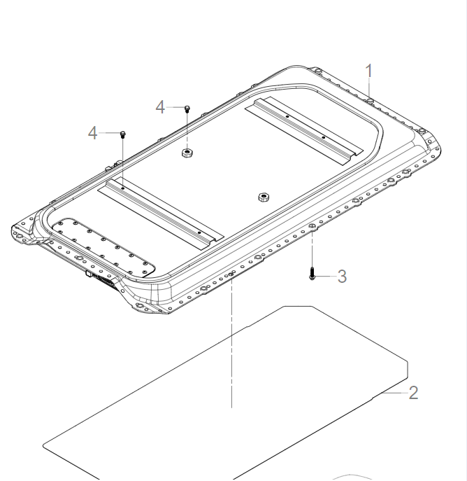 SC3E-07001 battery pack and accessories