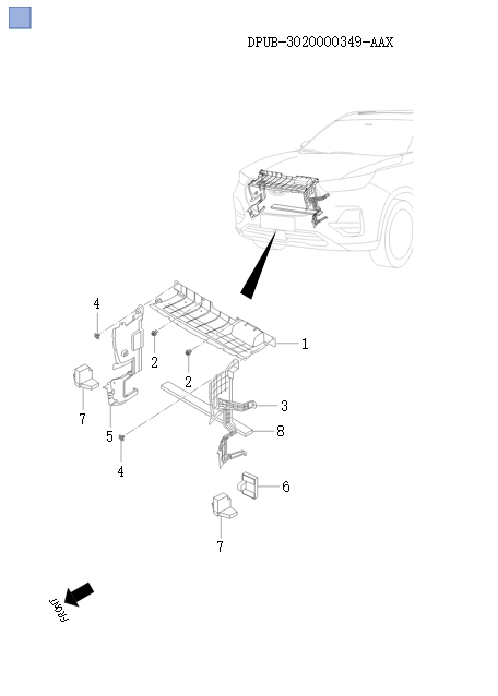 Air guide system    105