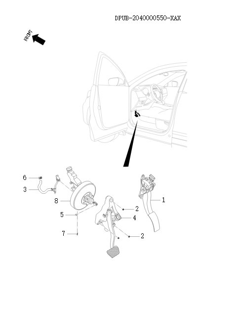 Brake control unit  113