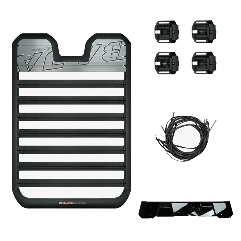 Applicable Formula Leopard 5 special roof rack frame expansion platform folding ladder small side bag off-road modification part