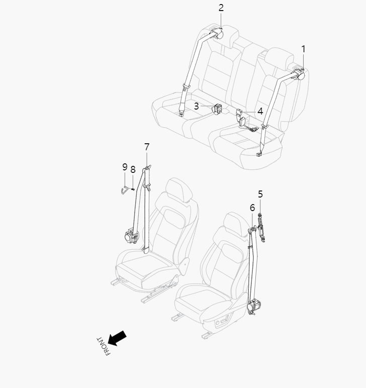 Seat belt system1-10