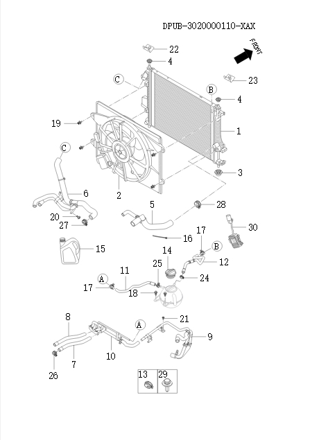 High temperature cooling system   113