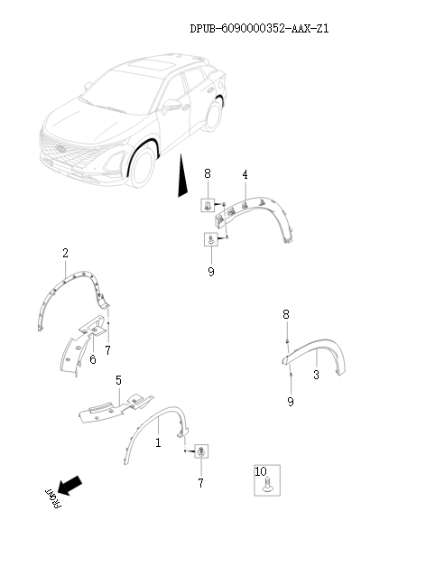 Wheel brow guard   94