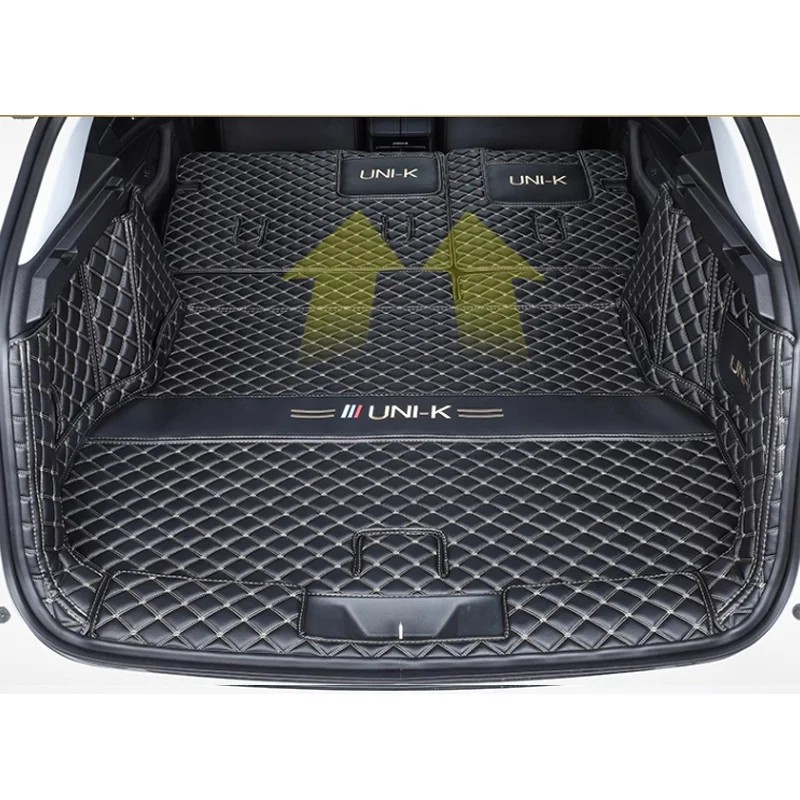 Chang An Unik Uni k 2021-2023 Car Trunk Protection PU Leather Mat Catpet Interior Modification Cover Part Accessories