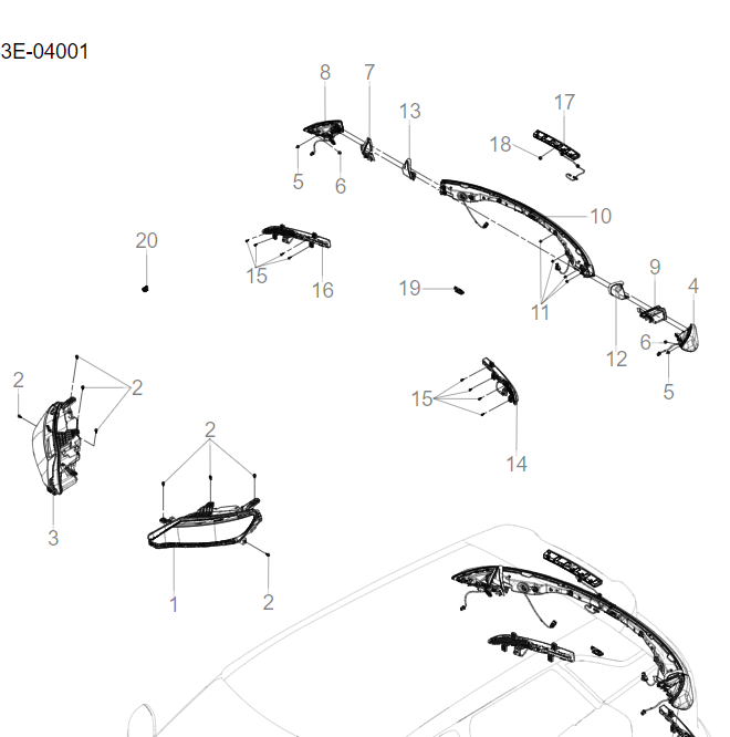 SC3E-04001 exterior lighting