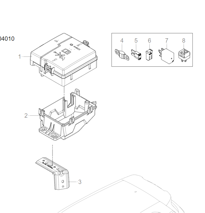 SC3E-04010 distribution box