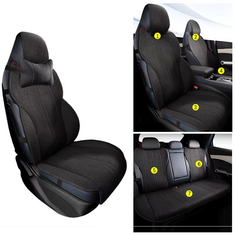 BYD Atto 3 EV Car Seat Cover Linen Seat Cushion