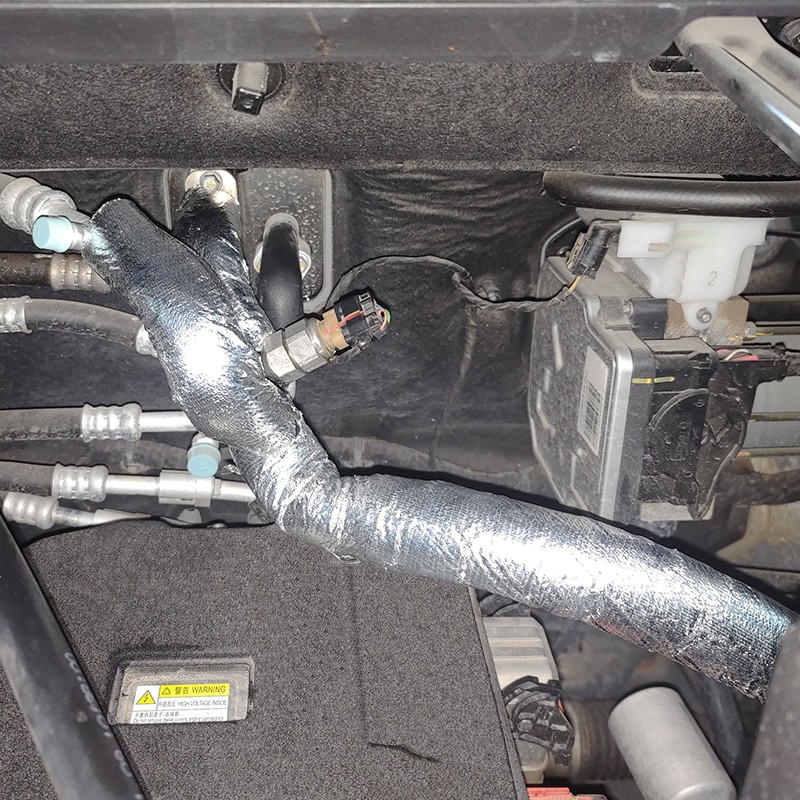 BYD ATTO 3 yuan PLUS 2022-2024 car air conditioning condenser protection cover condenser heat insulation cover
